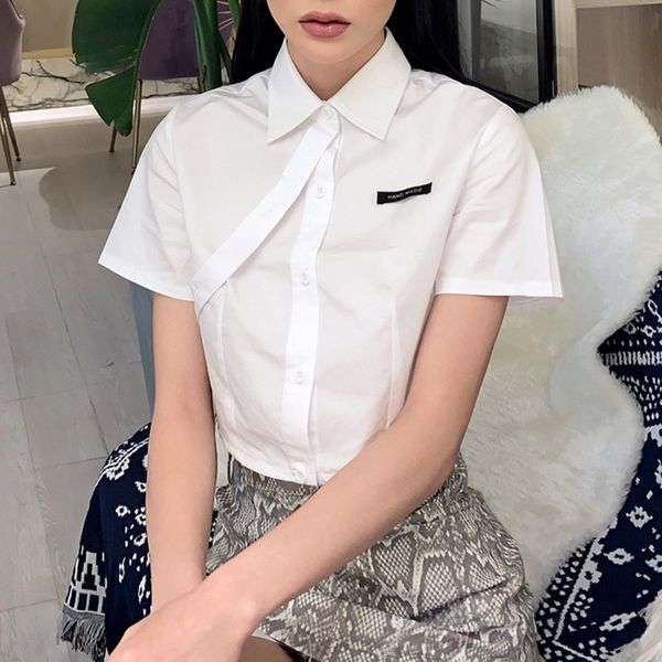 women's blouses & shirts white short sleeve turn-down collar fashion cotton cardigan shirt female summer elegant casual blouse 2021 wom
women's blouses & shirts white short sleeve turn-down collar fashion cotton cardigan shirt female summer elegant casual blouse 2021 wom