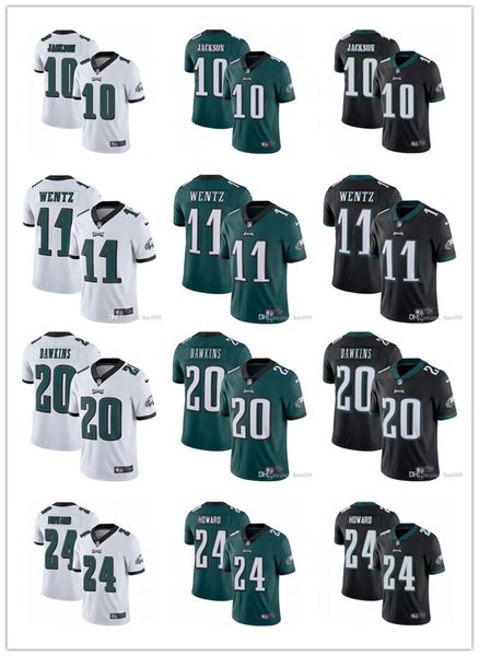 Men women youth philadelphia eagle 11 car on wentz 20 brian dawkin 10 de ean jack on 24 howard football jer ey cu tom black green white, Black;red
Men women youth philadelphia eagle 11 car on wentz 20 brian dawkin 10 de ean jack on 24 howard football jer ey cu tom black green white, Black;red