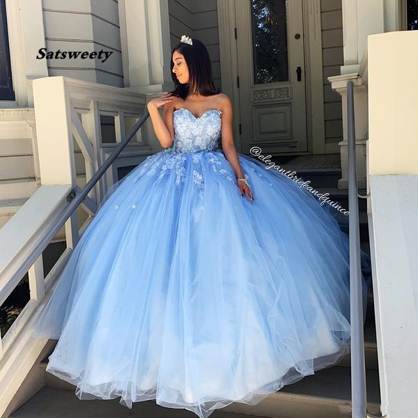 sky blue foral lace quinceanera dresses sweetheart beaded lace up evening party sweet 16 dress ball gown prom dress, Blue;red
sky blue foral lace quinceanera dresses sweetheart beaded lace up evening party sweet 16 dress ball gown prom dress, Blue;red
