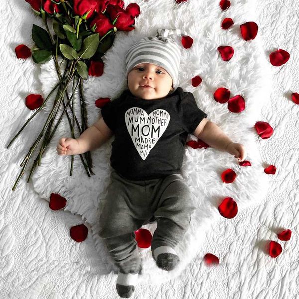 newborn clothesbaby girl clothes baby boy clothes roupa infantil letter romper pants striped hat cap outfits ship, White
newborn clothesbaby girl clothes baby boy clothes roupa infantil letter romper pants striped hat cap outfits ship, White