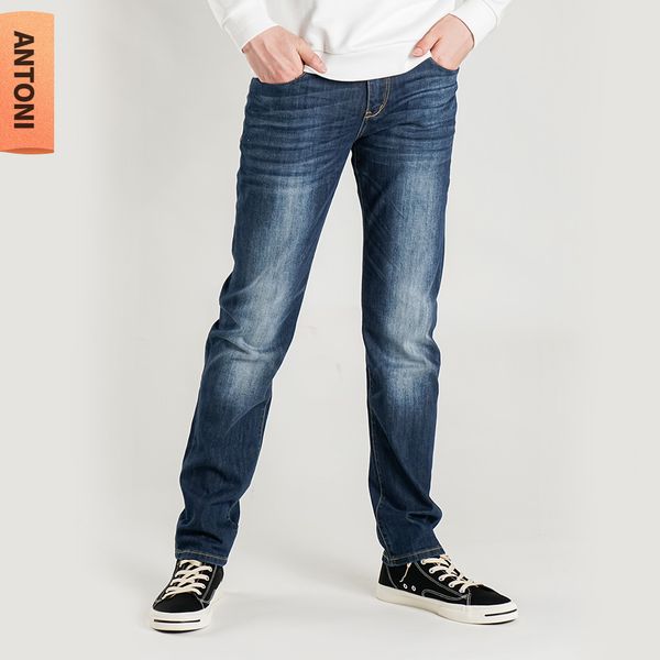 shabiqi 2020men's stretch jeans men elastic cotton denim pants loose fit trousers new brand menswear, Blue
shabiqi 2020men's stretch jeans men elastic cotton denim pants loose fit trousers new brand menswear, Blue
