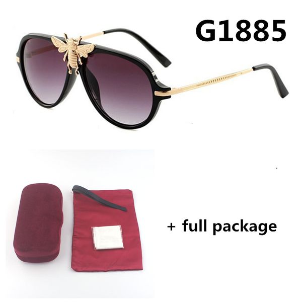 new 1885 designer women sunglasses big bee fashion uv glasses metal frame glasses with red box ing, White;black
new 1885 designer women sunglasses big bee fashion uv glasses metal frame glasses with red box ing, White;black