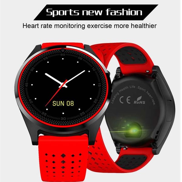 Bluetooth Smart Watch V9 HR камера шагомер фитнес трекер Здоровье Спорт часы Часы Мужчины Женщины Smart Bnad для AndroidIOS
Bluetooth Smart Watch V9 HR камера шагомер фитнес трекер Здоровье Спорт часы Часы Мужчины Женщины Smart Bnad для AndroidIOS