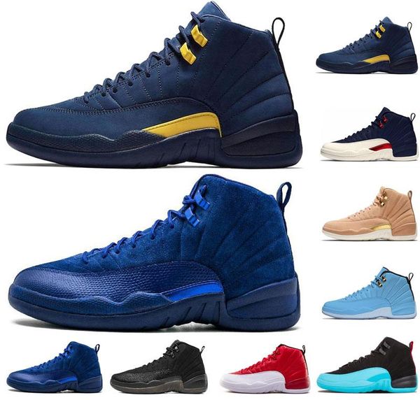 michigan 12 vachetta tan 12s college navy men basketball shoes bulls unc flu game the master black white taxi sports sneakers us 8-13
michigan 12 vachetta tan 12s college navy men basketball shoes bulls unc flu game the master black white taxi sports sneakers us 8-13