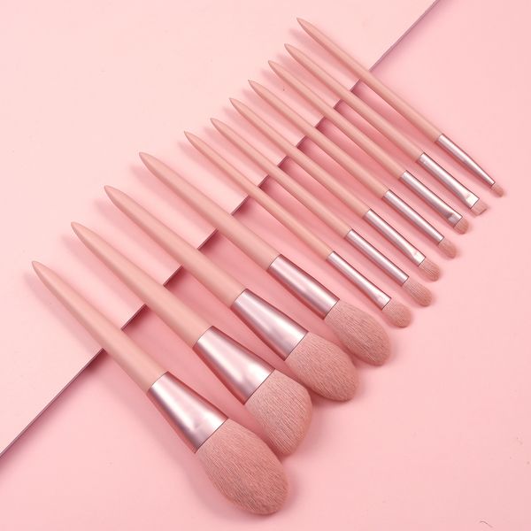 11pcs makeup brushes professional pink handle for foundation lip eyeshadow eye powder make up brushes brochas maquillaje beauty tools
11pcs makeup brushes professional pink handle for foundation lip eyeshadow eye powder make up brushes brochas maquillaje beauty tools