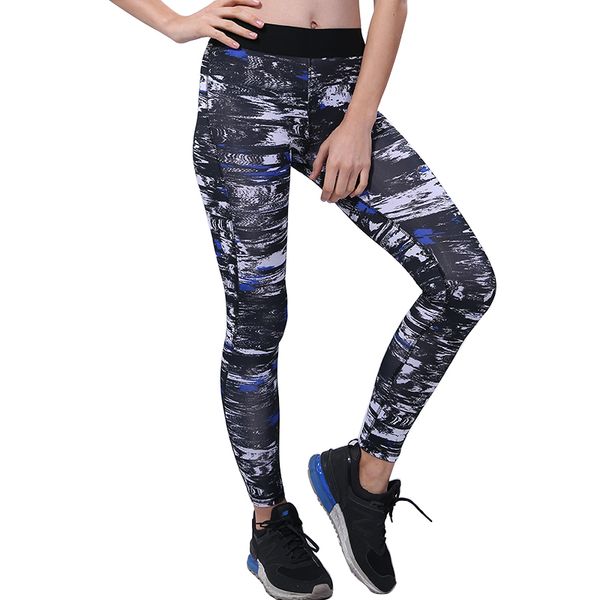 besgo running pant women geometric pattern mid waist with small pocket sports legging capris quick dry athletic workout trousers, Black;blue
besgo running pant women geometric pattern mid waist with small pocket sports legging capris quick dry athletic workout trousers, Black;blue