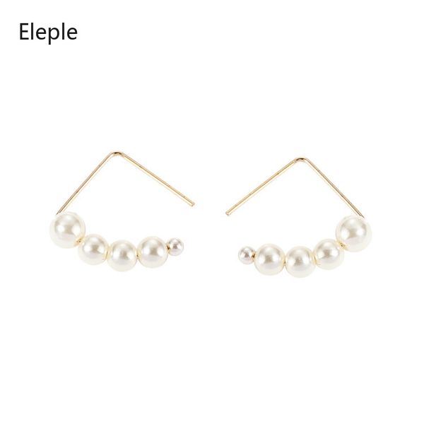 charm eleple trendy triangle geometric simulated-pearl hoop earrings for woman simple original fashion jewelry c5051, Golden
charm eleple trendy triangle geometric simulated-pearl hoop earrings for woman simple original fashion jewelry c5051, Golden