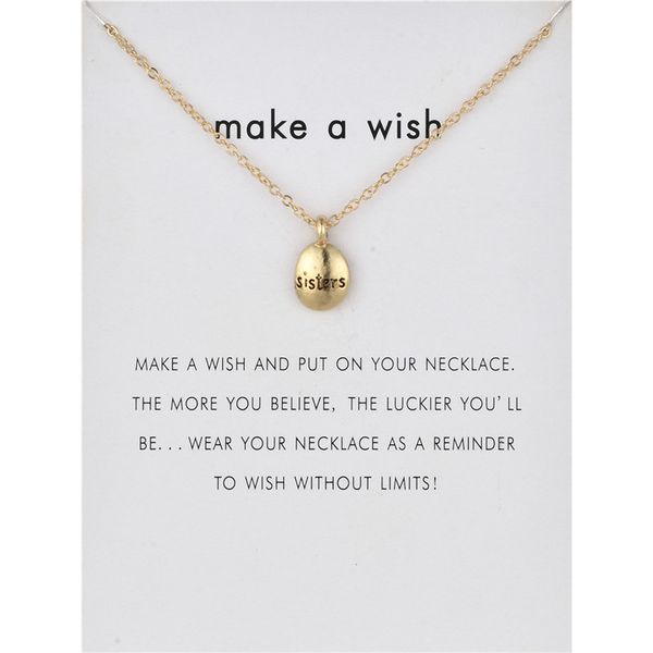 sister letters pendant necklace for women charm jewelry gold silver color wish card necklaces choker jewelry gifts
sister letters pendant necklace for women charm jewelry gold silver color wish card necklaces choker jewelry gifts