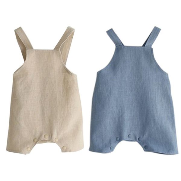 ummer cotton&linen baby girl romper clothes solid suspender overalls infant boy jumpsuit baby clothes /l 2 color new, Blue
ummer cotton&linen baby girl romper clothes solid suspender overalls infant boy jumpsuit baby clothes /l 2 color new, Blue