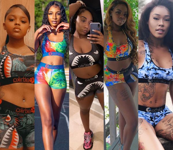 women designer swimsuit ethika 2 piece bikini set vest tank bra and shorts swimming suit luxury shark swimwear brand beachwear dhl, Black;white
women designer swimsuit ethika 2 piece bikini set vest tank bra and shorts swimming suit luxury shark swimwear brand beachwear dhl, Black;white