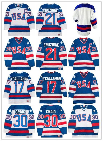 1980 team usa hockey jerseys 30 jim craig 21 mike eruzione 17 jack o'callahan 1980 year miracle usa vintage hockey jersey white blue s-, Black;red
1980 team usa hockey jerseys 30 jim craig 21 mike eruzione 17 jack o'callahan 1980 year miracle usa vintage hockey jersey white blue s-, Black;red