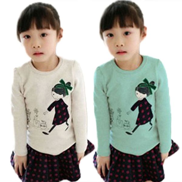long sleeve t-shirt for girls toddler kids clothes baby girls cartoon print autumn t shirts casual tees children's clothing, Blue
long sleeve t-shirt for girls toddler kids clothes baby girls cartoon print autumn t shirts casual tees children's clothing, Blue