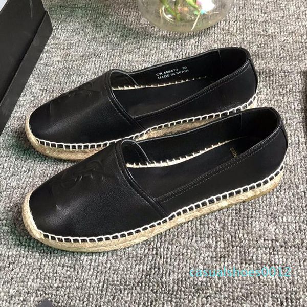 new women monogram espadrilles in leather luxury designer shoes women fisherman shoes women casual shoes fashion casual c12, Black
new women monogram espadrilles in leather luxury designer shoes women fisherman shoes women casual shoes fashion casual c12, Black