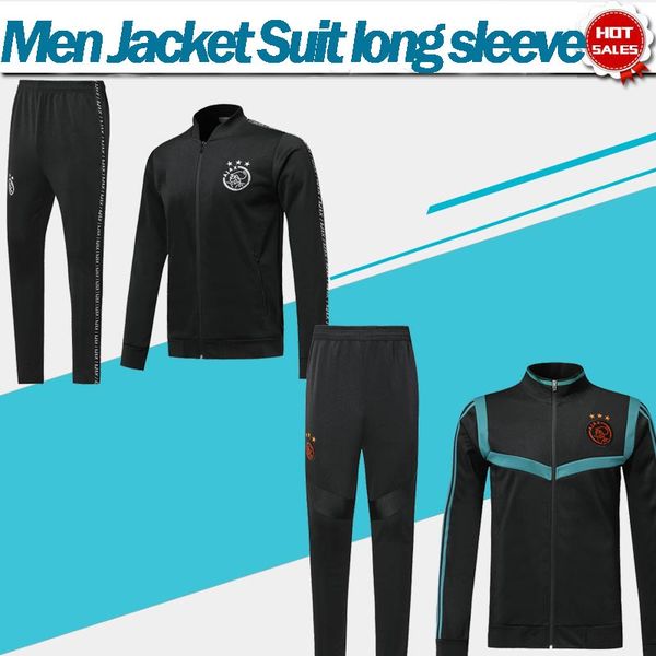 2020 ajax jacket suit soccer kit black 19/20 long sleeve tracksuit men football sweatsuits jacket+pants
2020 ajax jacket suit soccer kit black 19/20 long sleeve tracksuit men football sweatsuits jacket+pants