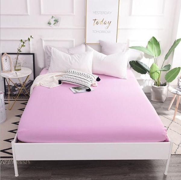 solid color high end 1pcs cotton fitted sheet bedding mattress cover with elastic sheet twin full queen size home textiles
solid color high end 1pcs cotton fitted sheet bedding mattress cover with elastic sheet twin full queen size home textiles