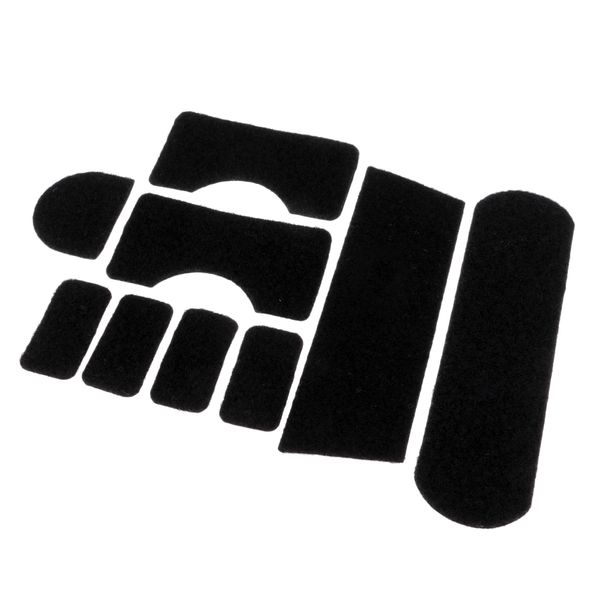 9pcs helmet sticker patch hook and loop for mich hunting helmet accessories, Black
9pcs helmet sticker patch hook and loop for mich hunting helmet accessories, Black