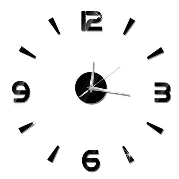wall clocks 3d home decor quartz diy clock horloge watch living room fashion acrylic mirror stickers black
wall clocks 3d home decor quartz diy clock horloge watch living room fashion acrylic mirror stickers black
