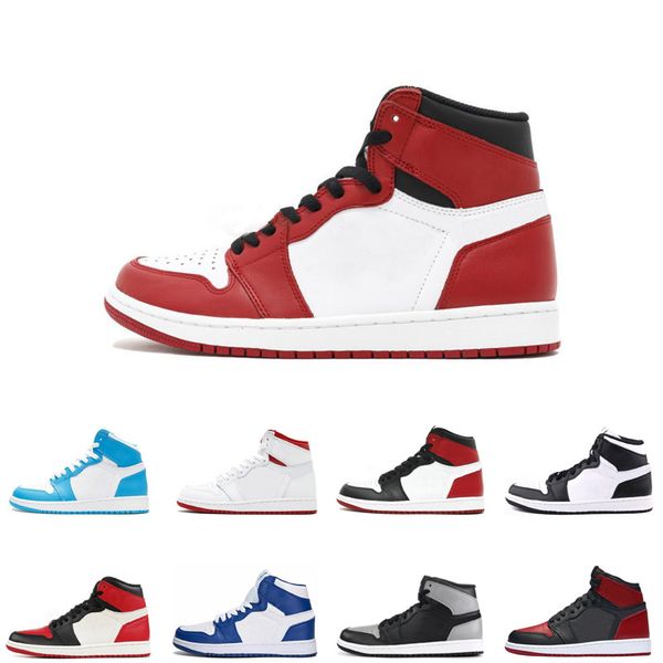 new 1s men sneakers high og basketball shoes chicago black toe bred toe unc men 1s 3 shadow sneakers size us 7-12
new 1s men sneakers high og basketball shoes chicago black toe bred toe unc men 1s 3 shadow sneakers size us 7-12