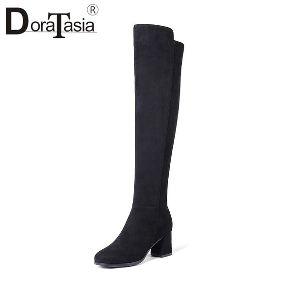 doratasia popular fur addable plus size 34-43 6.5cm high hoof heels solid over-the-knee zip ladies boots 4 colors, Black
doratasia popular fur addable plus size 34-43 6.5cm high hoof heels solid over-the-knee zip ladies boots 4 colors, Black