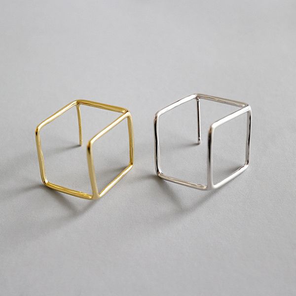 authentic 925 sterling silver geometric square stud earrings for women new simple hollow earring fine jewelry, Black
authentic 925 sterling silver geometric square stud earrings for women new simple hollow earring fine jewelry, Black