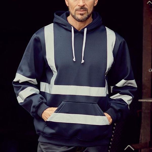2019 new reflective sweatshirt men hoodies fashion pocket pullover mens tracksuits male hoodie coats plus size, Black
2019 new reflective sweatshirt men hoodies fashion pocket pullover mens tracksuits male hoodie coats plus size, Black