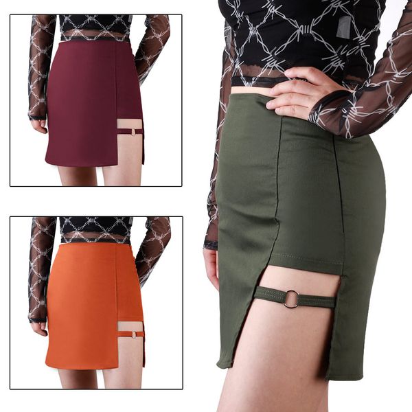 women slim hip ring skirt women bodycon irregular high waist short skirt with zipper, Black
women slim hip ring skirt women bodycon irregular high waist short skirt with zipper, Black