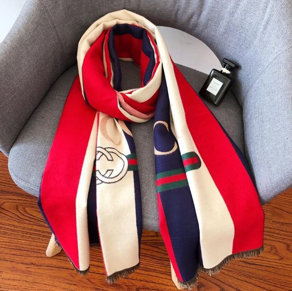 fall and winter 2019 new letter design cashmere-like scarf for women with thickened warm stripe shawl, Blue;gray
fall and winter 2019 new letter design cashmere-like scarf for women with thickened warm stripe shawl, Blue;gray