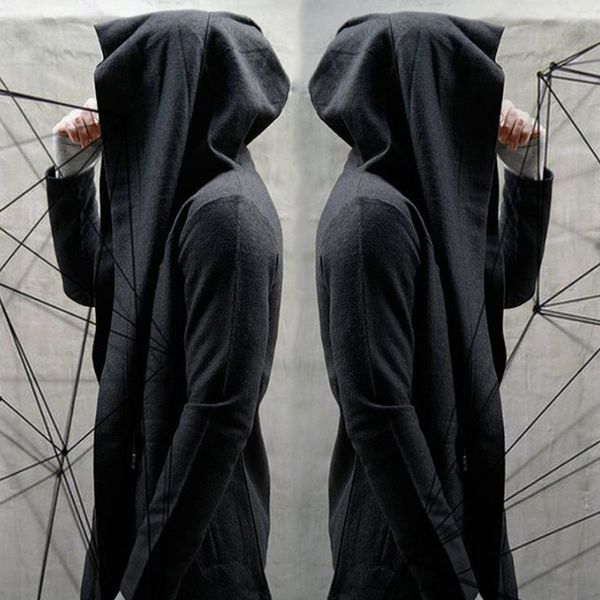 black hooded trench coat men spring fashion casual long windbreaker punk rock trench coat plus size men 2018 overcoat, Tan;black
black hooded trench coat men spring fashion casual long windbreaker punk rock trench coat plus size men 2018 overcoat, Tan;black