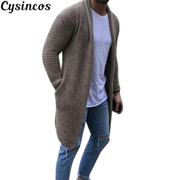 men's jackets cysincos men knitted overcoat 2021 autumn stylish cardigan sweaters streetwear casual solid long sleeve slim outwear, Black;brown
men's jackets cysincos men knitted overcoat 2021 autumn stylish cardigan sweaters streetwear casual solid long sleeve slim outwear, Black;brown