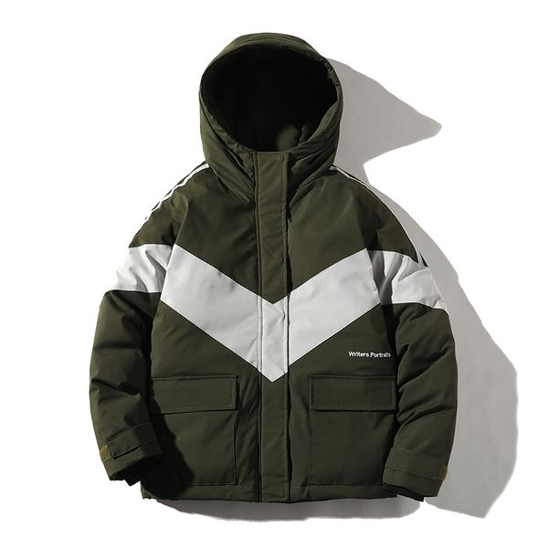 winter jacket coat men new casual loose patchwork thick warm cotton padded hooded parkas men harajuku hip hop jacket coat, Black
winter jacket coat men new casual loose patchwork thick warm cotton padded hooded parkas men harajuku hip hop jacket coat, Black