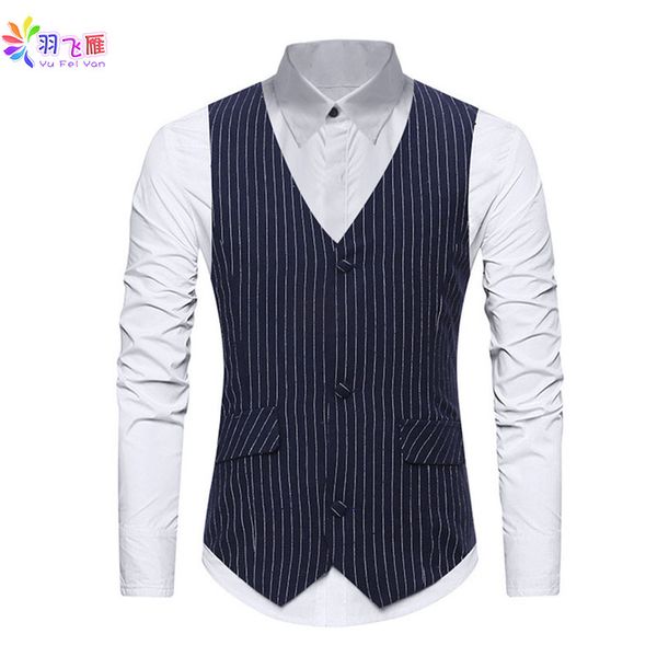 formal vest suit men classic non iron blue wedding vest eu size 2xl single breasted slim fit casual party waistcoat, Black;white
formal vest suit men classic non iron blue wedding vest eu size 2xl single breasted slim fit casual party waistcoat, Black;white