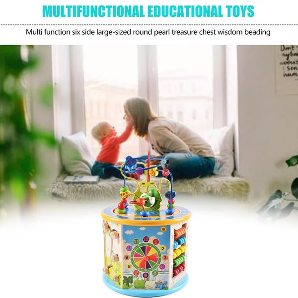 montessori early childhood learning educationa toy multi-function six-sided large round bead treasure box puzzle beaded math toy
montessori early childhood learning educationa toy multi-function six-sided large round bead treasure box puzzle beaded math toy