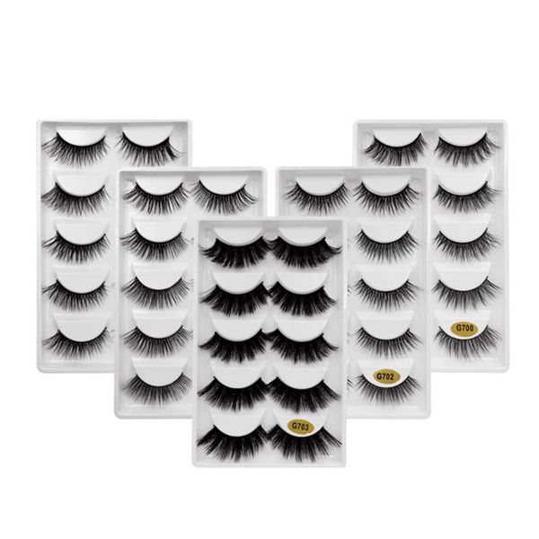 qualified 5 pair black mink full strip lashes 3d natural thick false fake eyelashes eye lashes makeup extension
qualified 5 pair black mink full strip lashes 3d natural thick false fake eyelashes eye lashes makeup extension