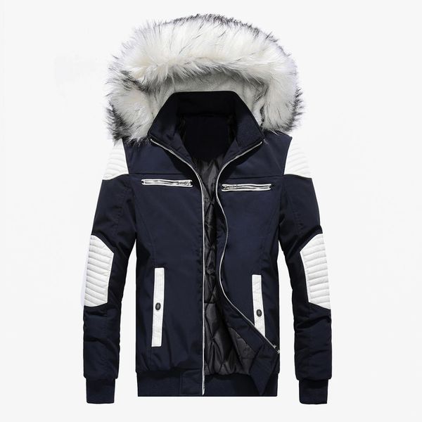 shujin men parka cotton thick jacket 2019 winter new fashion fleece jackets coats fur collar male warm parkas outwear hoodies, Tan;black
shujin men parka cotton thick jacket 2019 winter new fashion fleece jackets coats fur collar male warm parkas outwear hoodies, Tan;black