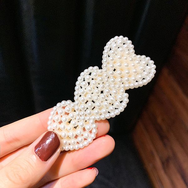korean version of ins children's pearl hair clip cute bb clip child bangs hair accessories, Slivery;white
korean version of ins children's pearl hair clip cute bb clip child bangs hair accessories, Slivery;white