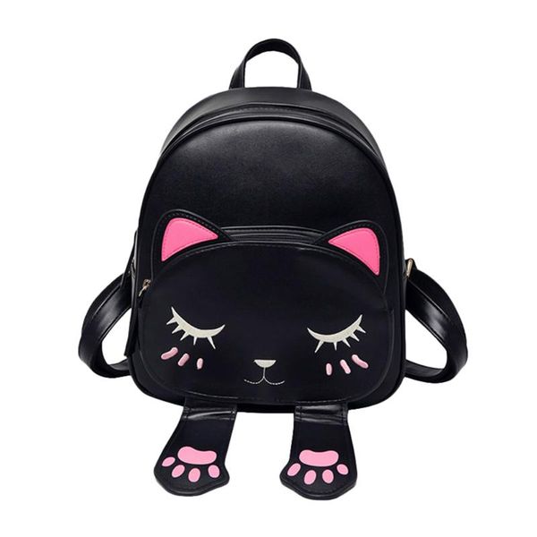 selling fashion women cartoon cat backpack adjustable strap leather backpacks for girls student shoulder travel bag
selling fashion women cartoon cat backpack adjustable strap leather backpacks for girls student shoulder travel bag