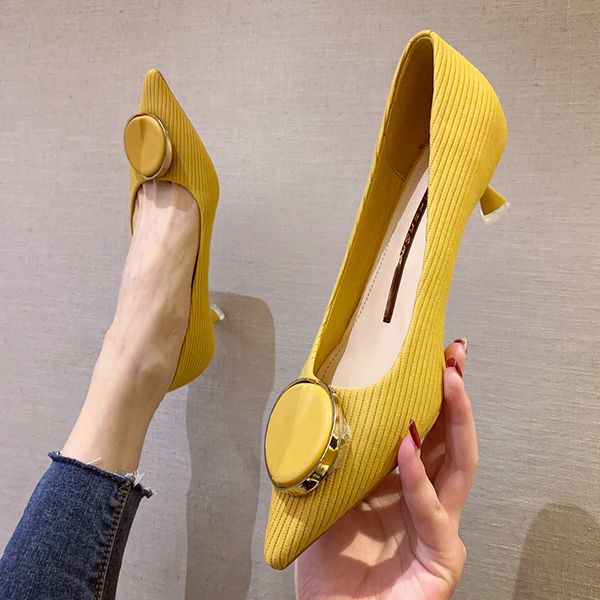 2020 ladies pumps dress women shoes heels pointed party shoes office thin heels fetish mujer high, Black
2020 ladies pumps dress women shoes heels pointed party shoes office thin heels fetish mujer high, Black