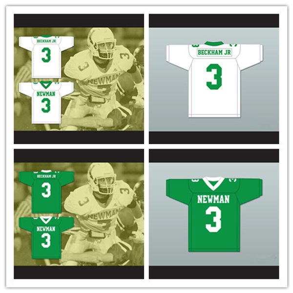 Custom Men's Odell Beckham Jr. 3 Isidore Newman High School Green White Football Jersey Size XS-4XL
Custom Men's Odell Beckham Jr. 3 Isidore Newman High School Green White Football Jersey Size XS-4XL