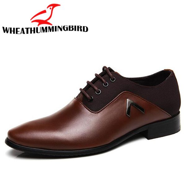 2019 men dress formal lace-up shoes big size men business oxford shoes brand wedding pointed toe leather lm-66, Black
2019 men dress formal lace-up shoes big size men business oxford shoes brand wedding pointed toe leather lm-66, Black
