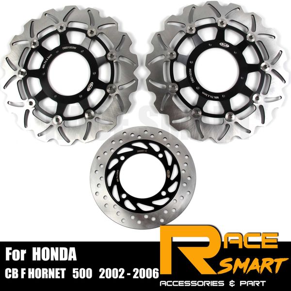 

for cb f hornet 900 2002 - 2006 floating motorcycle cnc front rear brake rotor motorcycles brake rotors 2003 2004 2005