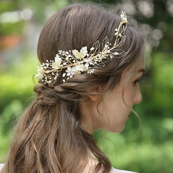 g4126 npason bride manual headwear golden whole circle an crown wedding dress accessories, Golden;white
g4126 npason bride manual headwear golden whole circle an crown wedding dress accessories, Golden;white