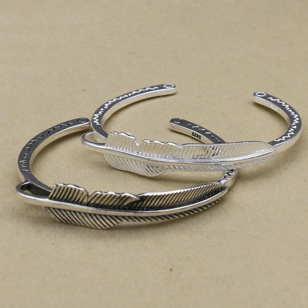 starfield retro thai silver takahashi goro handmade feather jewelry open ended s925 sterling silver men women birthday gift, Golden;silver
starfield retro thai silver takahashi goro handmade feather jewelry open ended s925 sterling silver men women birthday gift, Golden;silver