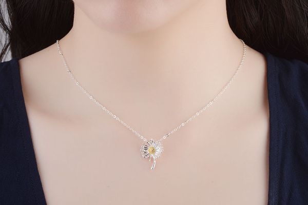 new fashion marguerite design 925 sterling silver pendant necklaces for women jewelry christmas gift
new fashion marguerite design 925 sterling silver pendant necklaces for women jewelry christmas gift