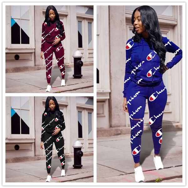 women champion burn holes tracksuits hoodies + pants 2 piece suit spring summer casual pullover trousers outfit sportswear street suit c3255, White
women champion burn holes tracksuits hoodies + pants 2 piece suit spring summer casual pullover trousers outfit sportswear street suit c3255, White