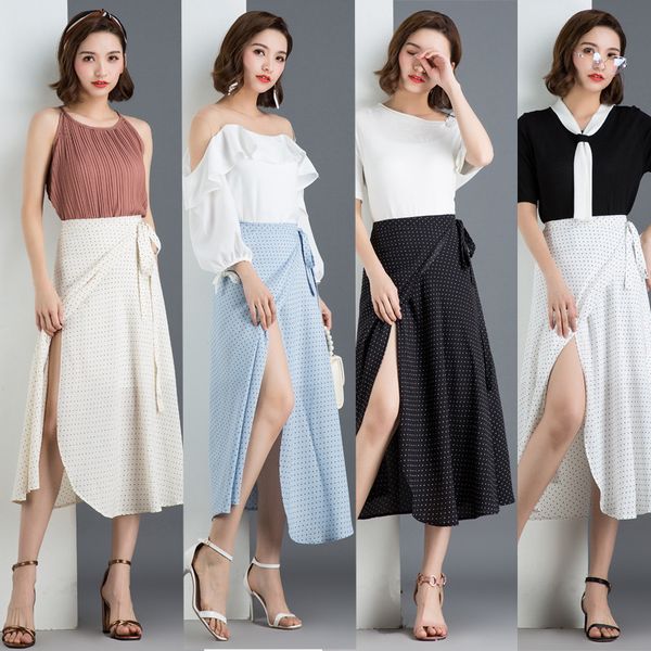 half-body skirt long fund woman 2019 xia haibian on vacation western style qualitative chiffon a piece of type a a-line skirt, Black
half-body skirt long fund woman 2019 xia haibian on vacation western style qualitative chiffon a piece of type a a-line skirt, Black