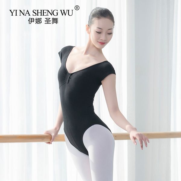 ballet practice dress dancewear women ballet dance leotard wear cotton short sleeve bodysuit stretch gymnastics leotard, Black;red
ballet practice dress dancewear women ballet dance leotard wear cotton short sleeve bodysuit stretch gymnastics leotard, Black;red