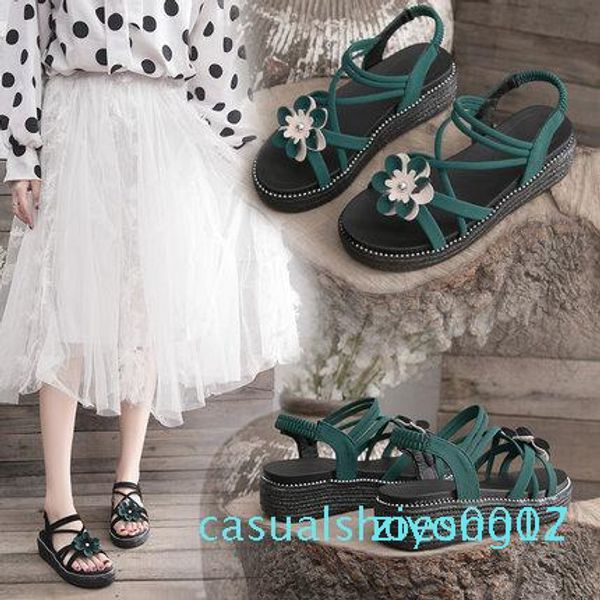 fairy flower sandals for women summer 2019 new online red sponge cake platform word with wedge heel high-heeled women's shoes z07, Black
fairy flower sandals for women summer 2019 new online red sponge cake platform word with wedge heel high-heeled women's shoes z07, Black