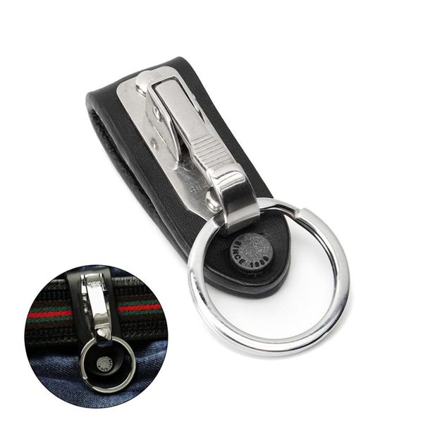 pu leather stainless steel keychain men detachable key ring holder clip keychain for business belt accessories car key ring new, Silver
pu leather stainless steel keychain men detachable key ring holder clip keychain for business belt accessories car key ring new, Silver