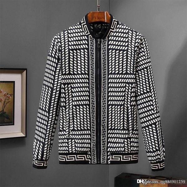 19ss european stand collar print coat designer clothes fashion zipper jacket optional men's jacket fabric mens designer co, Black;brown
19ss european stand collar print coat designer clothes fashion zipper jacket optional men's jacket fabric mens designer co, Black;brown