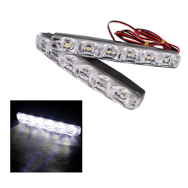 2pcs car daytime running lights 6 leds car lamp auto fog light super bright waterproof dc 12v
2pcs car daytime running lights 6 leds car lamp auto fog light super bright waterproof dc 12v